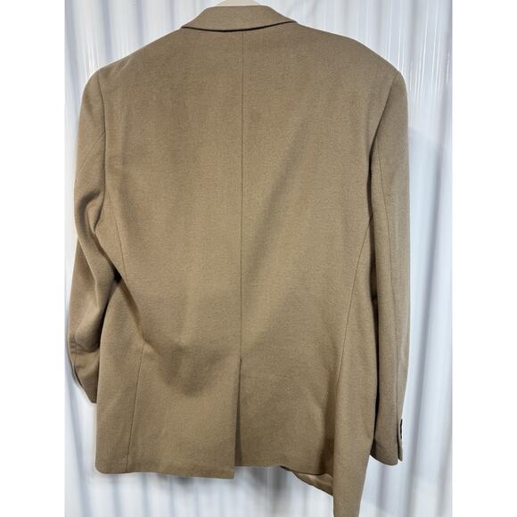 Ralph Lauren Men’s Camel Silk-Cashmere-Wool Sport Coat Jacket Sz 44L ($450 Coat) - Picture 3 of 5